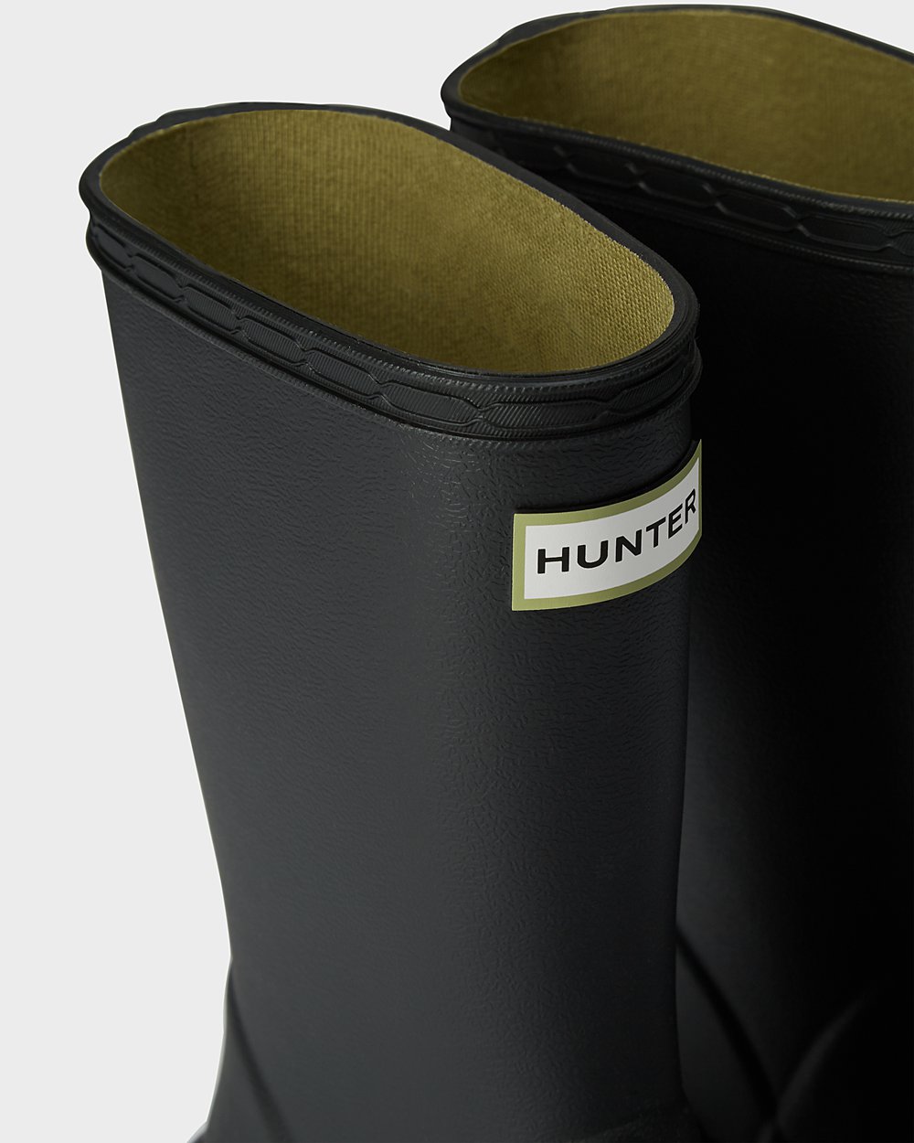 Kids Rain Boots - Hunter First Norris (73ZOQJGLD) - Black